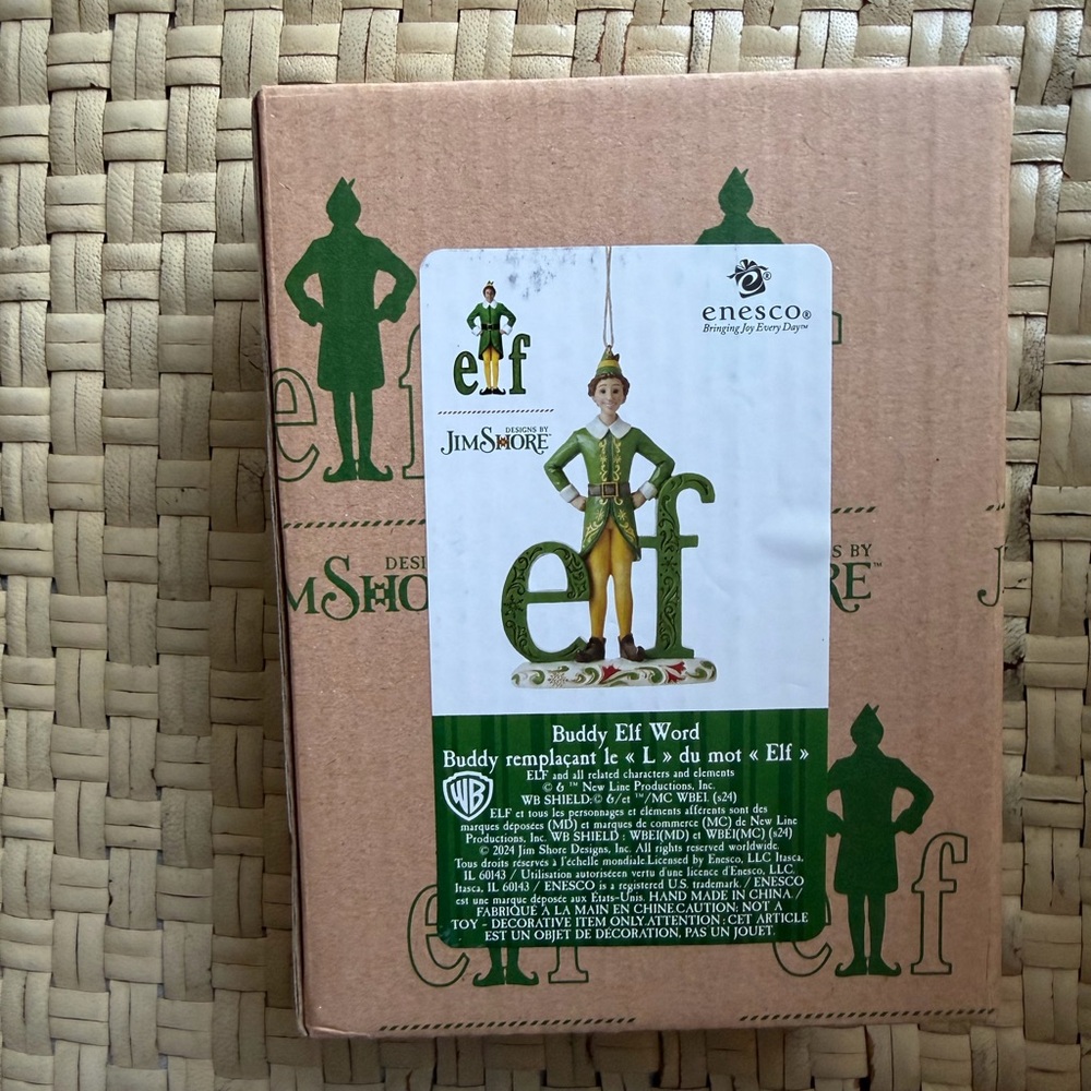 Jim Shore Elf hanging ornament 601-5728
